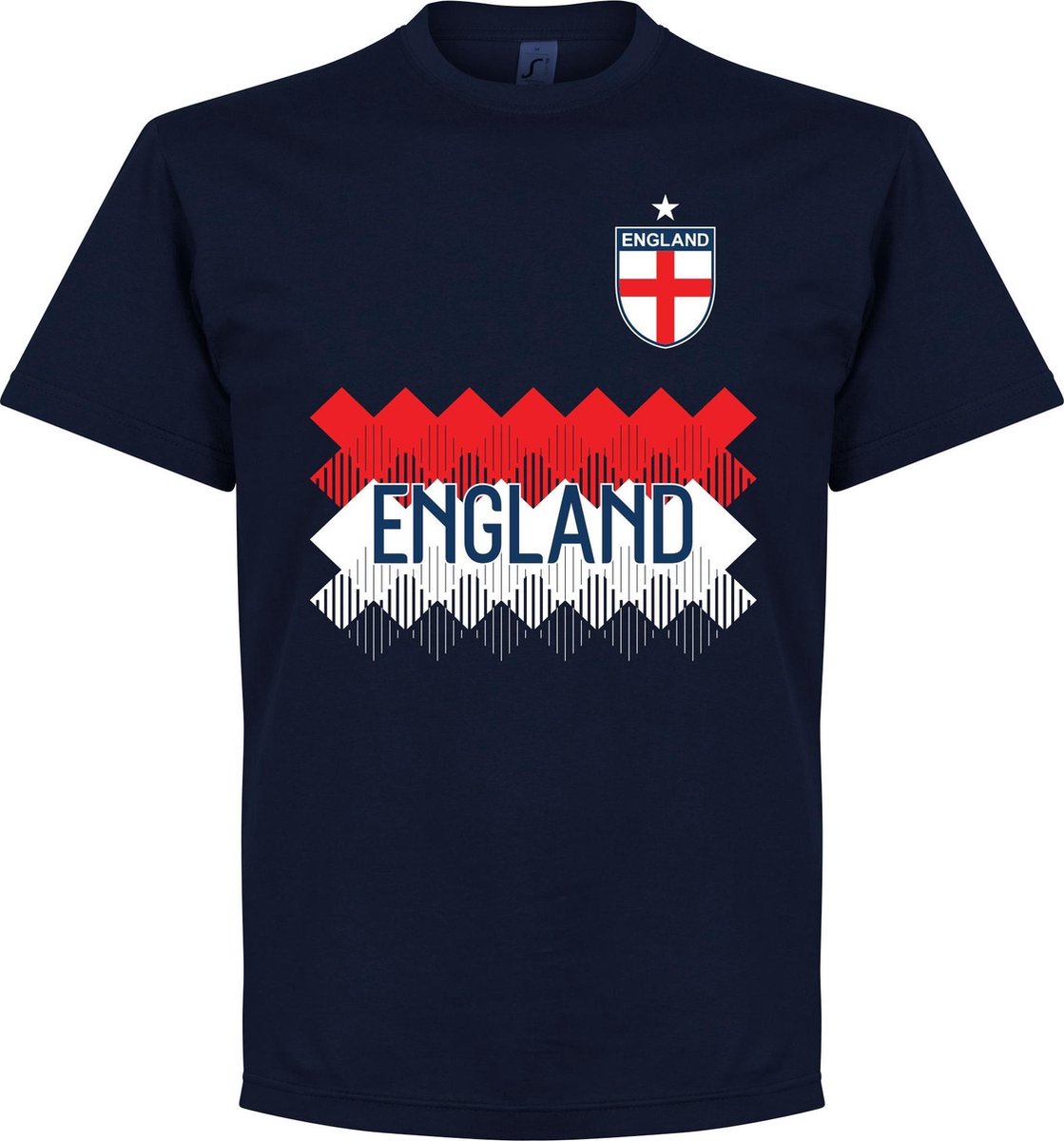 Engeland Team T-Shirt - Navy - M