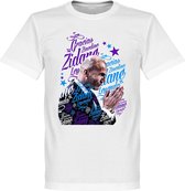 Gracias Zidane Madrid  T-Shirt - Wit - M