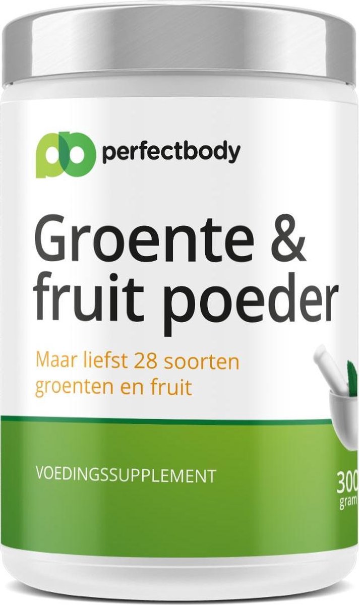 Groente- En Fruitpoeder - 300 Gram - PerfectBody.nl
