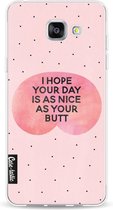 Casetastic Samsung Galaxy A5 (2016) Hoesje - Softcover Hoesje met Design - Nice Butt Print