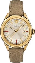 Versace - Horloge - Heren - Quartz - Lederen band - VERA00318