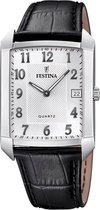 Festina Classic Horloge - Festina heren horloge - Zilver - diameter 35 mm - roestvrij staal