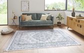 Klassiek vloerkleed Antique Heriz - lichtblauw/groen 195x300 cm