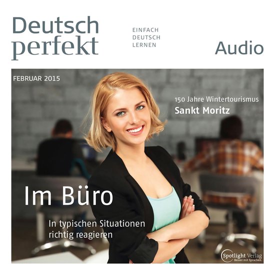 Deutsch lernen Audio - Im Büro - cover