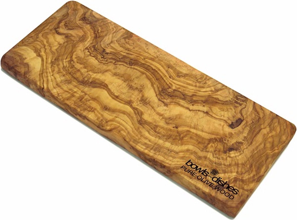 Bowls and Dishes Pure Olive Wood Olijfhouten plank rechthoekig 25 cm
