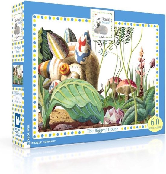 The Biggest House NYPC Leo Lionni Collectie Puzzel 60 Stukjes