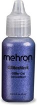 Mehron Glittermark Schmink en Makeup Glittergel - Paars