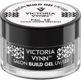 Victoria Vynn Builder Gel - gel om je nagels mee te verlengen of te verstevigen - COLD WHITE FRENCH 50ml