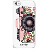 iPhone 5/5S/SE hoesje siliconen - Hippie camera | Apple iPhone 5/5s/SE case | TPU backcover transparant
