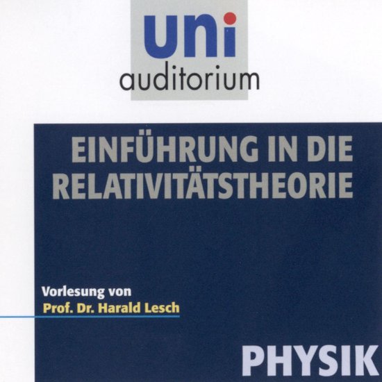 Einführung in die Relativitätstheorie - cover