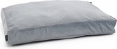 51Degrees North Velvet Luxe Hondenkussen - Licht Blauw - 100 x 70 cm