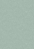 Cadeaupapier Spirograph Groen K601969-3- Breedte 70 cm - 200m lang