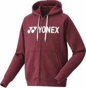 Yonex Sportsweater Hoodie 0018 Dames Wijnrood Maat S