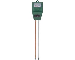 PH meter en vochtmeter (2 in 1) voor tuin, grond, bodem en plant