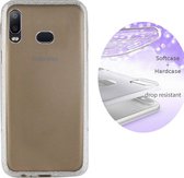 BackCover Layer TPU + PC Samsung A6s Zilver