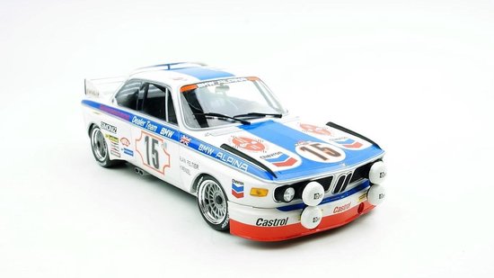 Minichamps BMW 3.0 CSL #15 24h Spa-Francorchamps 1973 Wit 1