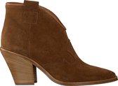 Verton Ske15 Enkellaarsjes - Enkelboots - Dames - Cognac - Maat 40