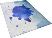 Beliani ODALAR - Vloerkleed - blauw - polyester