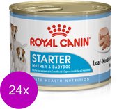Royal Canin Starter Mousse Mother & Babydog - Hondenvoer - 24 x 195 g