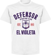 Defensor Sporting Established T-shirt - Wit - 4XL