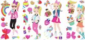 muurstickers JoJo Siwa vinyl 31 stuks