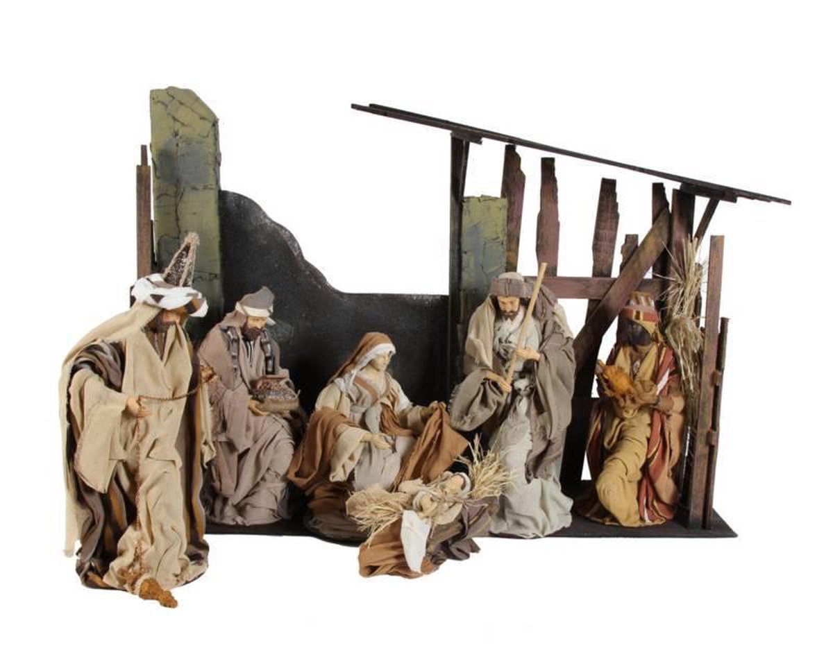 Kerststal: Nativity met Stal: Kerst | bol.com
