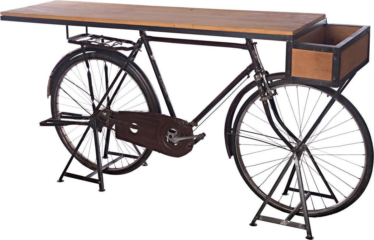 Koffietafel op vintage fiets | bol.com