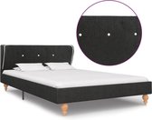 Bedframe jute donkergrijs 120x200 cm