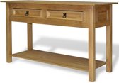 Wandtafel Mexicaans grenenhout Corona-stijl 90x34,5x73 cm
