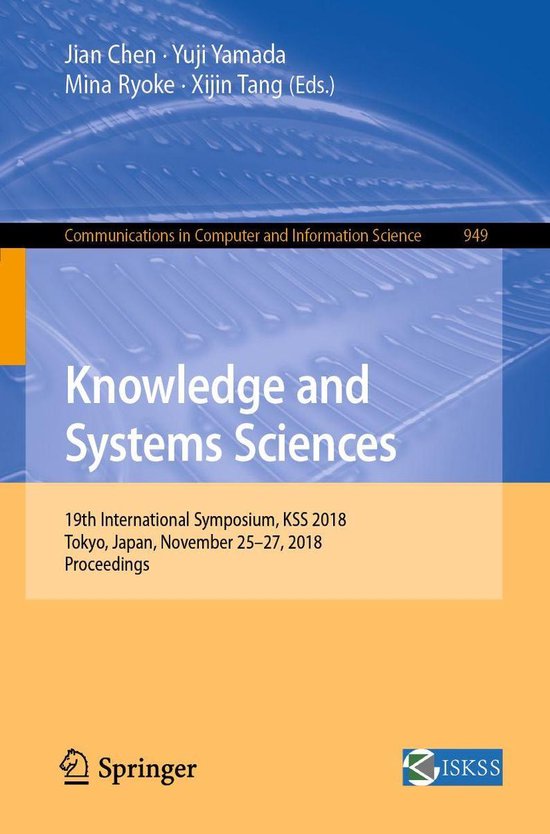 Springer Nature Proceedings Computer Science - Knowledge and ... - cover