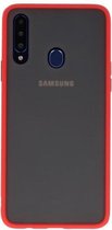 Hardcase Backcover Geschikt voor Samsung Galaxy A20s Rood