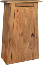 Badkamer wandkast 42x23x70 cm gerecycled massief grenenhout