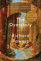 Boek 'The Overstory' van Richard Powers, winnaar Pulitzerprijs, met boslandschap.