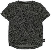 by Xavi - Little Zebra T-Shirt - Dark - maat 104