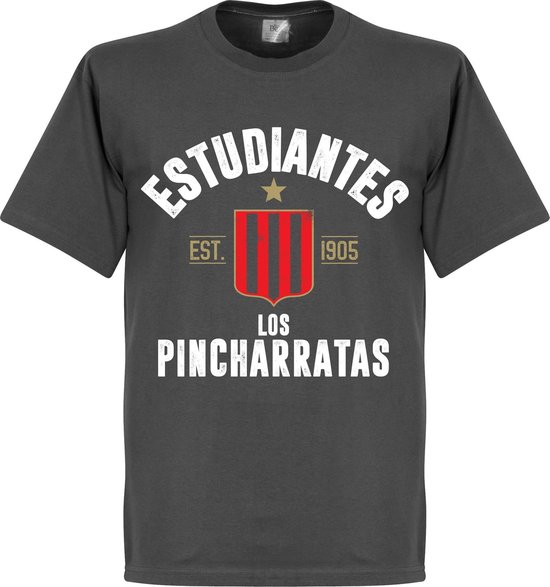T-Shirt Estudiantes Established - Gris Foncé - XL