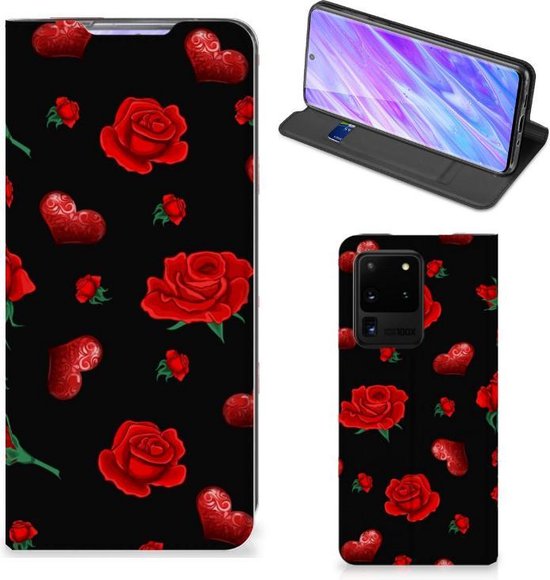 Geschikt voor Samsung Galaxy S20 Ultra Magnet Case Valentine Design