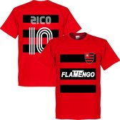 Flamengo Zico 10 Team T-Shirt - Rood - M