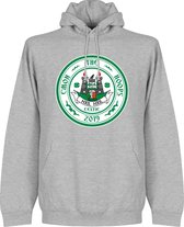 Câ€™mon the Hoops Celtic Crest Hoodie - Grijs - XL