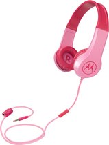 Motorola Squads 200 Koptelefoon Kinderen - met Microfoon - met Draad - Roze