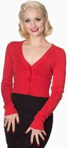 Dancing Days Cardigan -S- LETS GO DANCING Rood