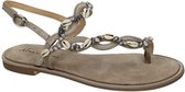 Alma En Pena -Dames -  taupe donker - sandalen - maat 39