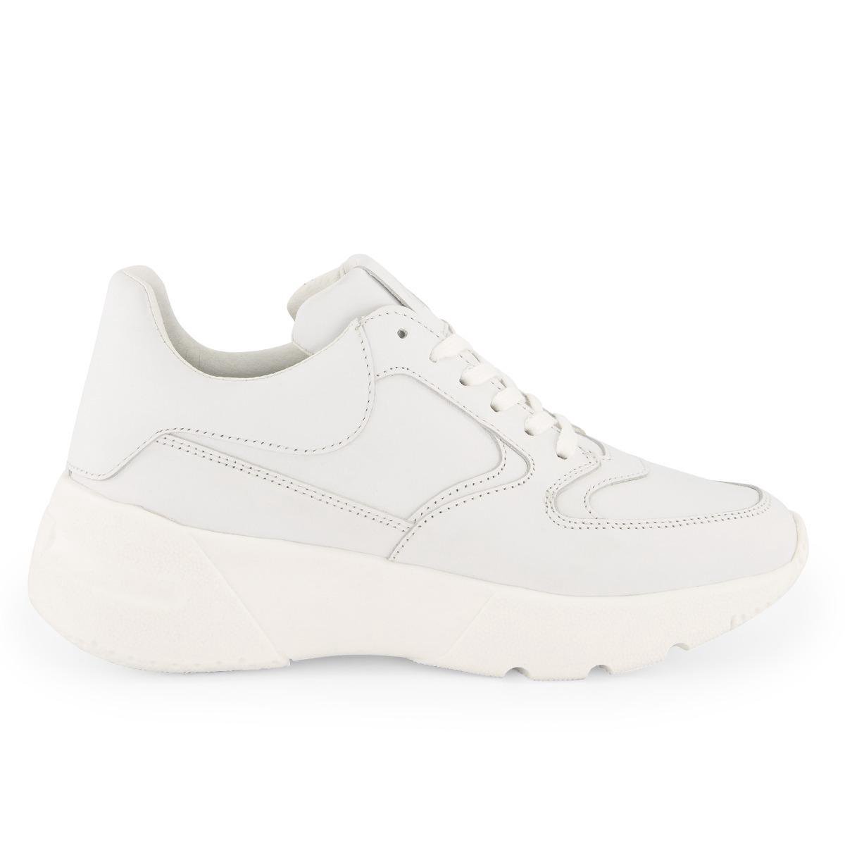 NoGRZ Leren sneakers dames Wit Maat 37 bol