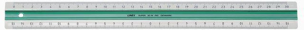 Goedkoopste Linex Liniaal met rubberstrip 20 cm