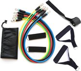 Weerstandsbanden Fitness set - Resistancebands Fitness set - Home workout - Elastieken set