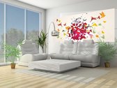 Explosion Abstract Photo Wallcovering