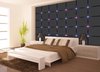 Pattern Squares Light Flash Photo Wallcovering