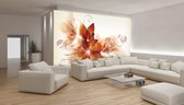 Flowers Abstract  Photo Wallcovering