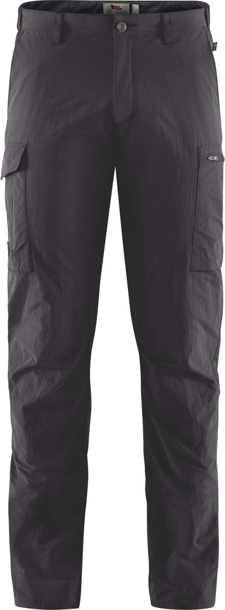 Fjällräven Travellers MT Trousers Men Dark Outdoor Kleding Broeken Lange broeken Grijs