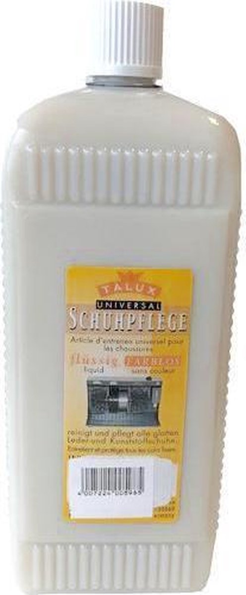 Talux vulling schoenpoetsmachine 1000ml kleurloos