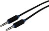 Scanpart AUX kabel 0.5 meter - Geschikt voor autoradio - Stereo audio verlengkabel - 3.5 mm mini jack naar mini jack - Universeel